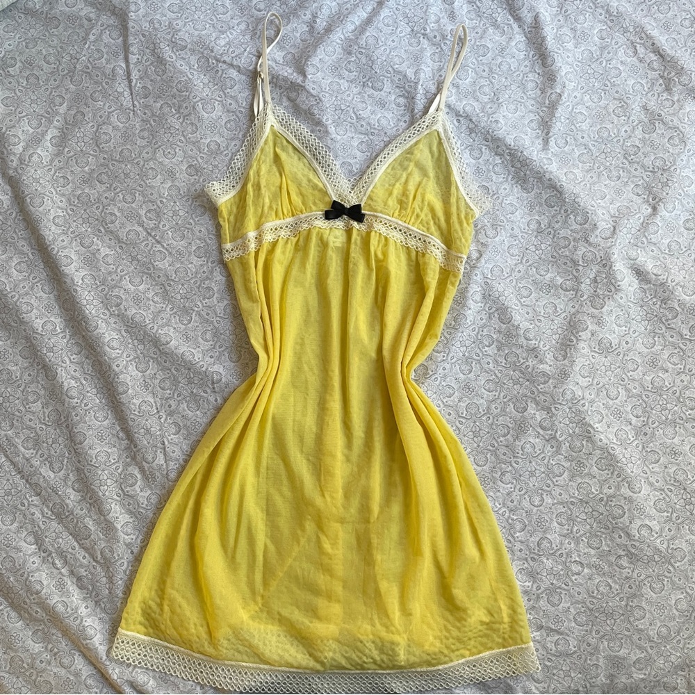 Eberjey yellow chemise